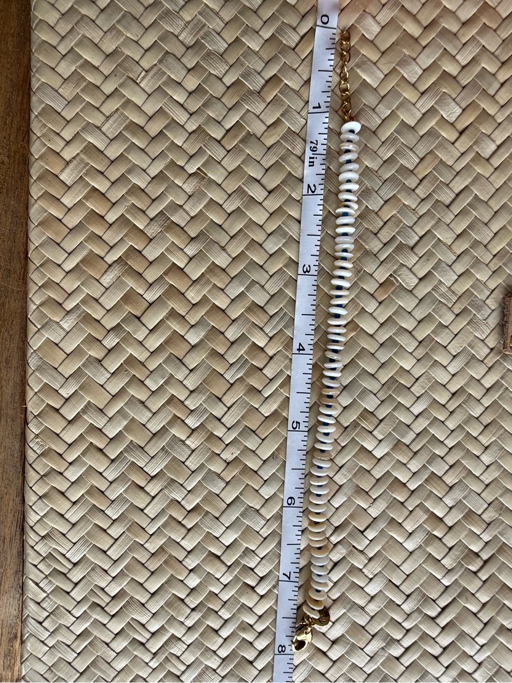 NWOT Madewell Shell Beaded Bracelet - Picture 4 of 5
